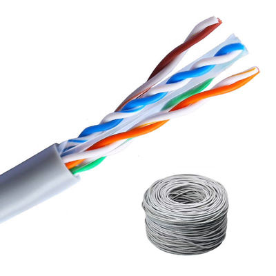 Rede de Grey Bare Copper Rosh Ethernet Lan Cable UTP Digital ISDN