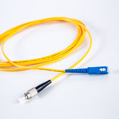 cabo da fibra multimodo do cabo de fibra ótica de 2.0mm 1m FTTH