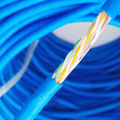 fio de cobre Lan Cable de transmissão de dados Calibre de diâmetro de fios dos ethernet 23 do gato 6 de 305m UTP RJ45