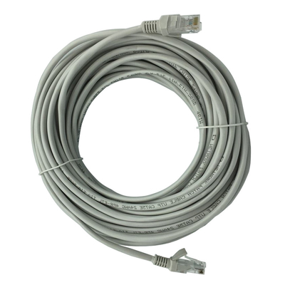 Cabo redondo 3M Gray da rede Ethernet de cabo de remendo de Rj45 Cat5e