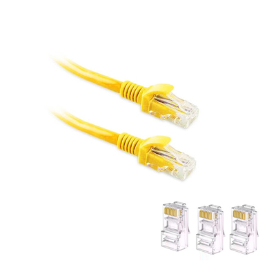 100Mbps cabo de cobre puro do HDPE Cat5e UTP LAN Cable Computer Connect Patch