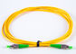 Virola cerâmica alta do fio 1.25mm do cabo de fibra ótica da concentricidade OM4