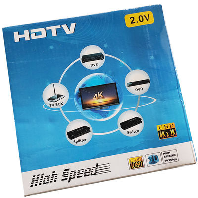 O CCC PS4 10m LCD monitora o cabo liso da HDTV HDMI
