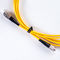 APC que lustra a estabilidade da alta temperatura do cabo de remendo do cabo de fibra ótica 68N