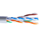 Revestimento de PVC de cobre desencapado padrão de um cinza de 305 medidores de Lan Cable 23AWG dos ethernet de UTP Cat6